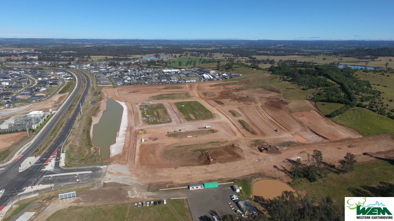 Western Earthmoving Project - Aerial Photo